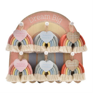 Petit Cheri Rainbow Plaque Display Including 36 Hangers Widdop