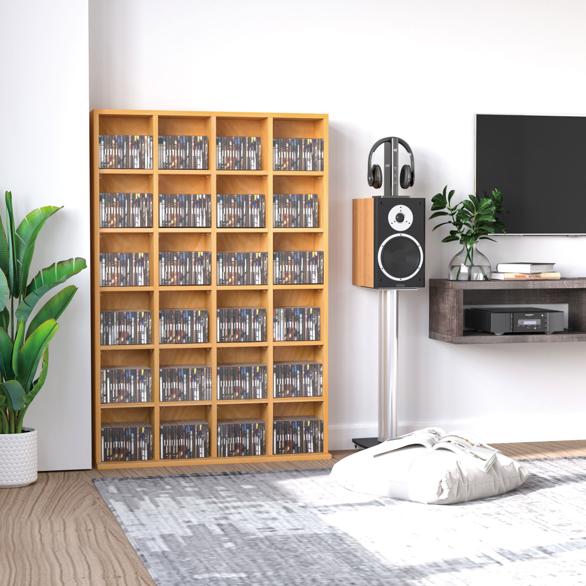 Shelves Rack Unit 24-Beech