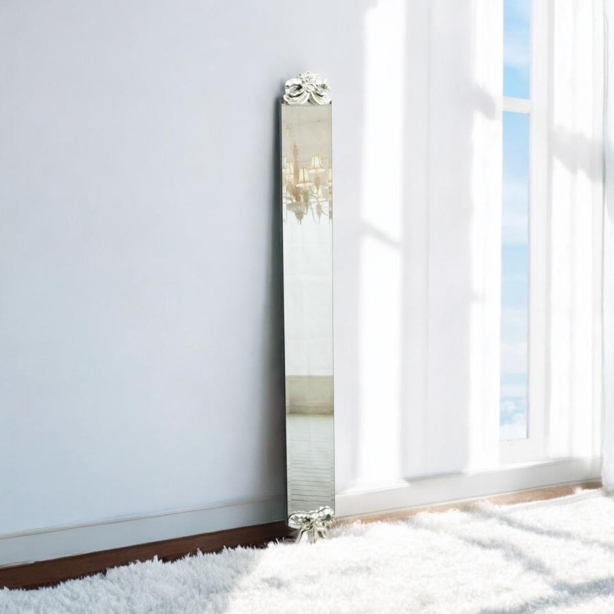 13 X 109CM SILVER MIRROR