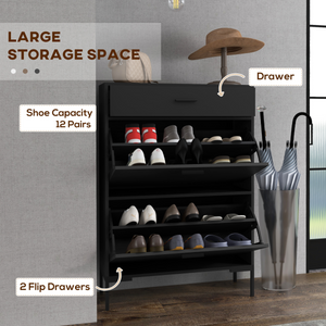 HOMCOM 12V Two-Seater Kids Electric Ride-On Car w/ Electric Bucket - Green HOMCOM