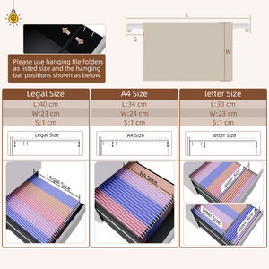 Vinsetto Steel File Cabinet with Lock Hanging Bar for Letter A4 Legal Size White Vinsetto