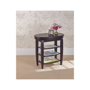 Swivel Top Side Table - Mahogany Greenhurst