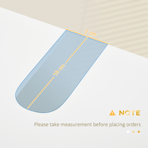 kleankin Bathroom Sink Cabinet Under Sink Cabinet Wooden Basin Cupboard White kleankin