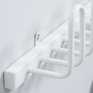 Wall Mounted Electric Shoe Dryer Shoe Warmers for Boots 3 Pairs White HOMCOM Unbranded