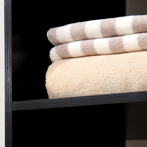 Rolling Open Wardrobe Hanging Rail Storage Shelves for Clothes, Black HOMCOM