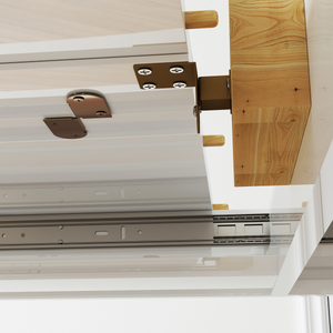 HOMCOM Extendable Dining Table, Seats 4-6 People, High Gloss White HOMCOM