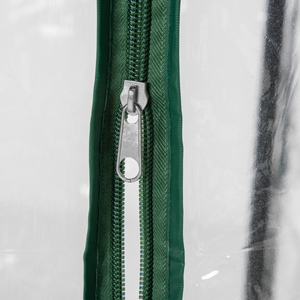 100x50x150cm Greenhouse Steel Frame PVC Cover with Roll-up Door Outdoor Green Outsunny