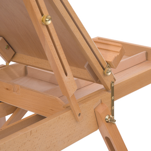 Tripod Art Easel Wooden Drawing Board Workstation Folding French Sketch HOMCOM Unbranded