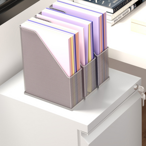 Vinsetto Steel File Cabinet with Lock Hanging Bar for Letter A4 Legal Size White Vinsetto