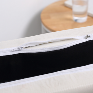 Folding Bed with Mattress & Wheels, Adjustable Backrest, Brown Unbranded