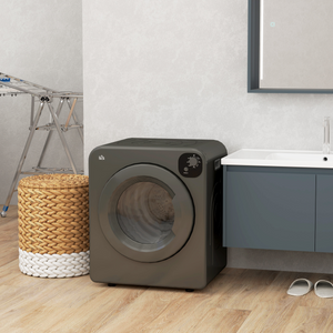 HOMCOM 6kg Vented Tumble Dryer with 7 Dry Programmers for Small Spaces Grey HOMCOM