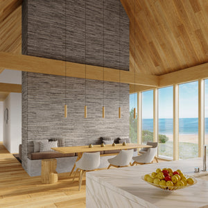 Pendant lamp wood Lino Scandinavian Design GU10 Sollux Lighting