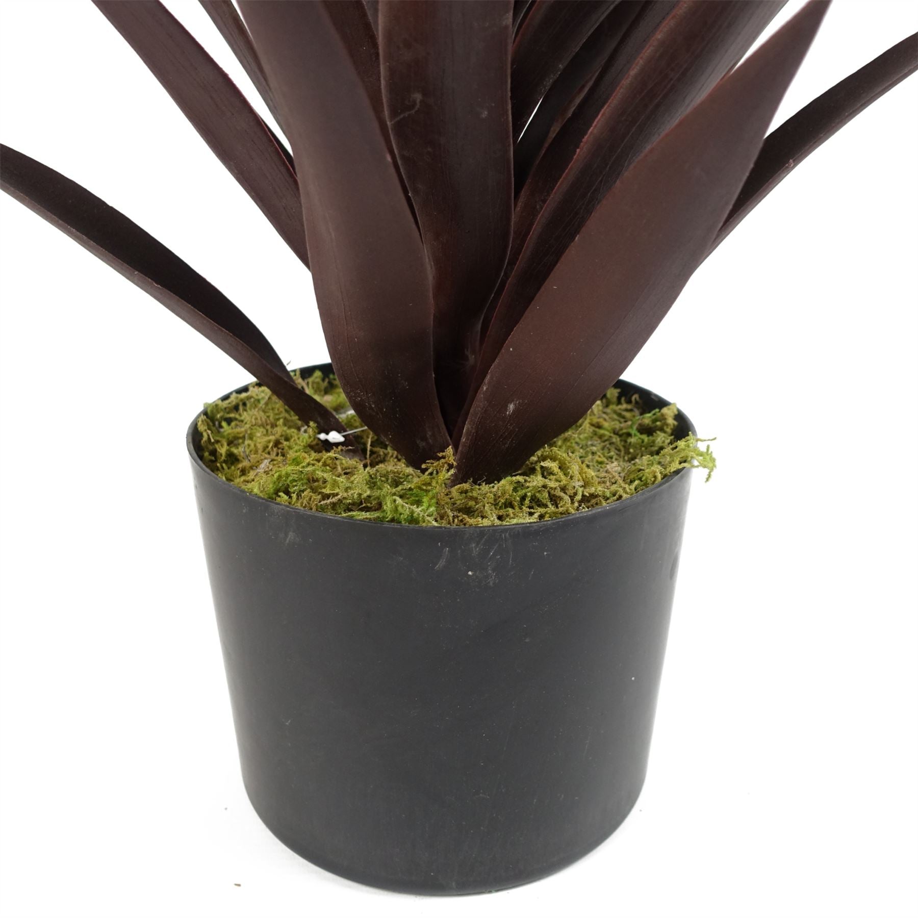 85cm Dark Red Yucca Plant Artificial Leaf