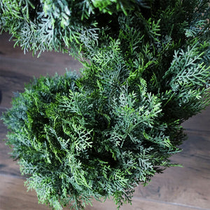 120cm Sprial Cedar Tree Artificial Topiary Leaf