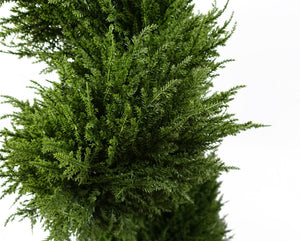 120cm Sprial Cypress Artificial Tree UV Resistant Outdoor Leaf