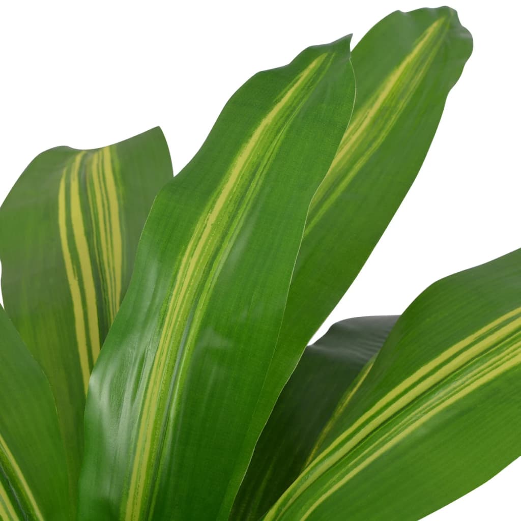 Artificial Dracaena Plant with Pot 90 cm Green vidaXL