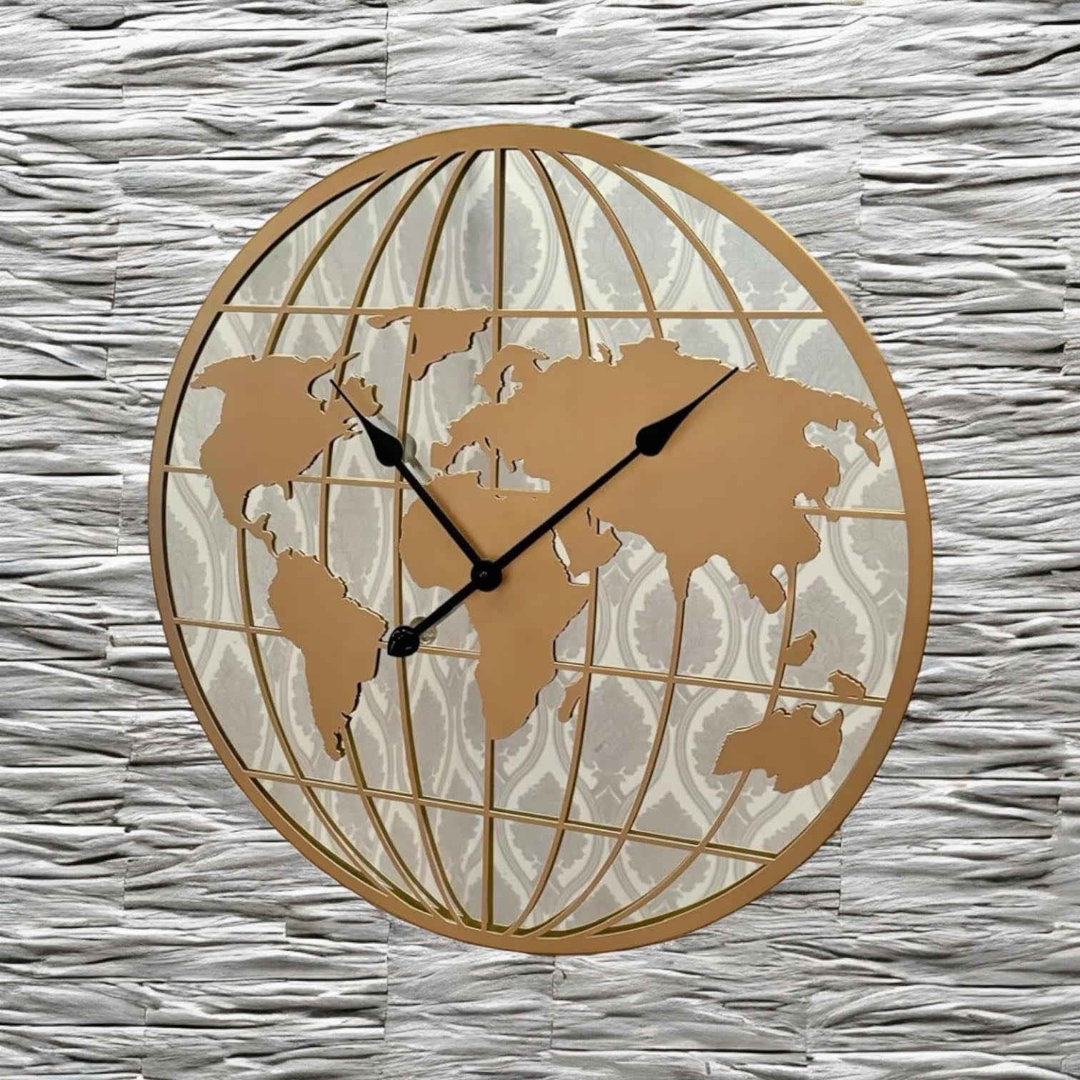 60CM WALL CLOCK - World design