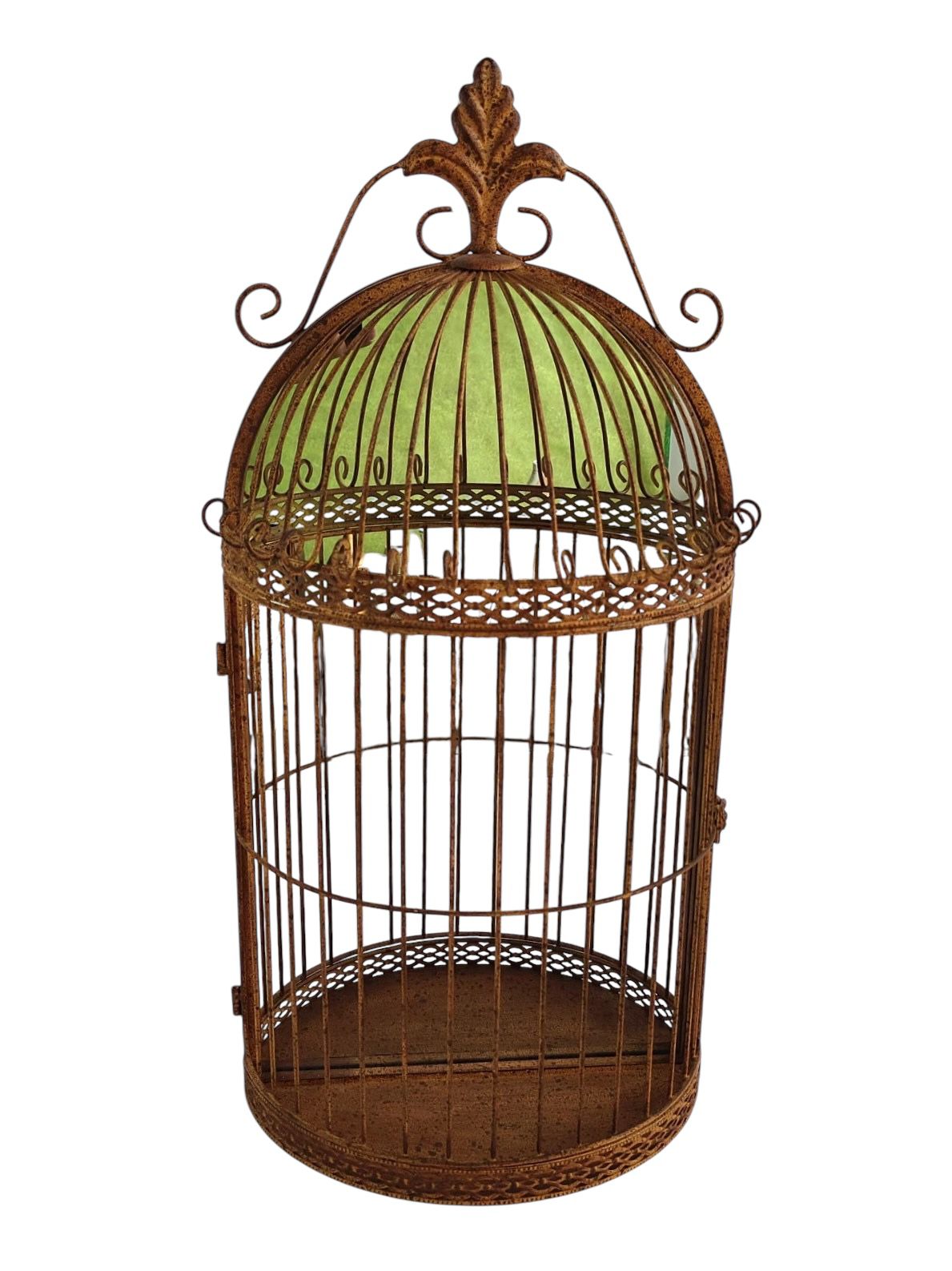 63CM RUSTY WALL MIRROR