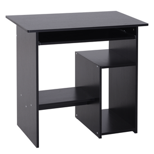 Computer Desk, 73.5H cm-Black HOMCOM