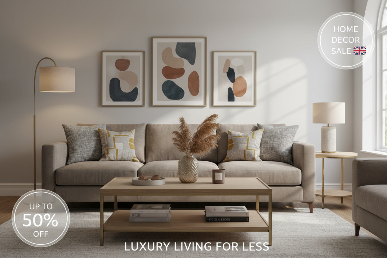 Home Decor Sale UK | Top Deals on Furniture & Accessories