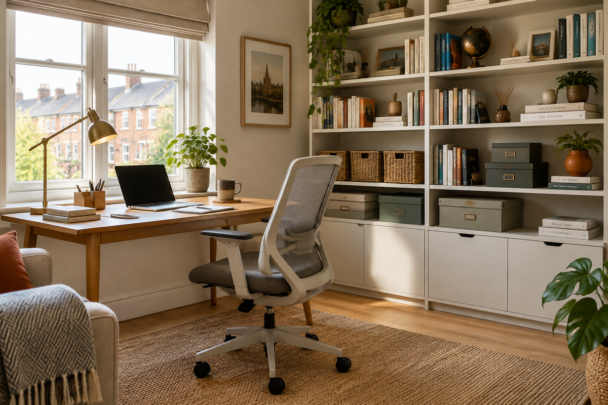 Home Office Setup Guide UK: Desk, Chair & Storage
