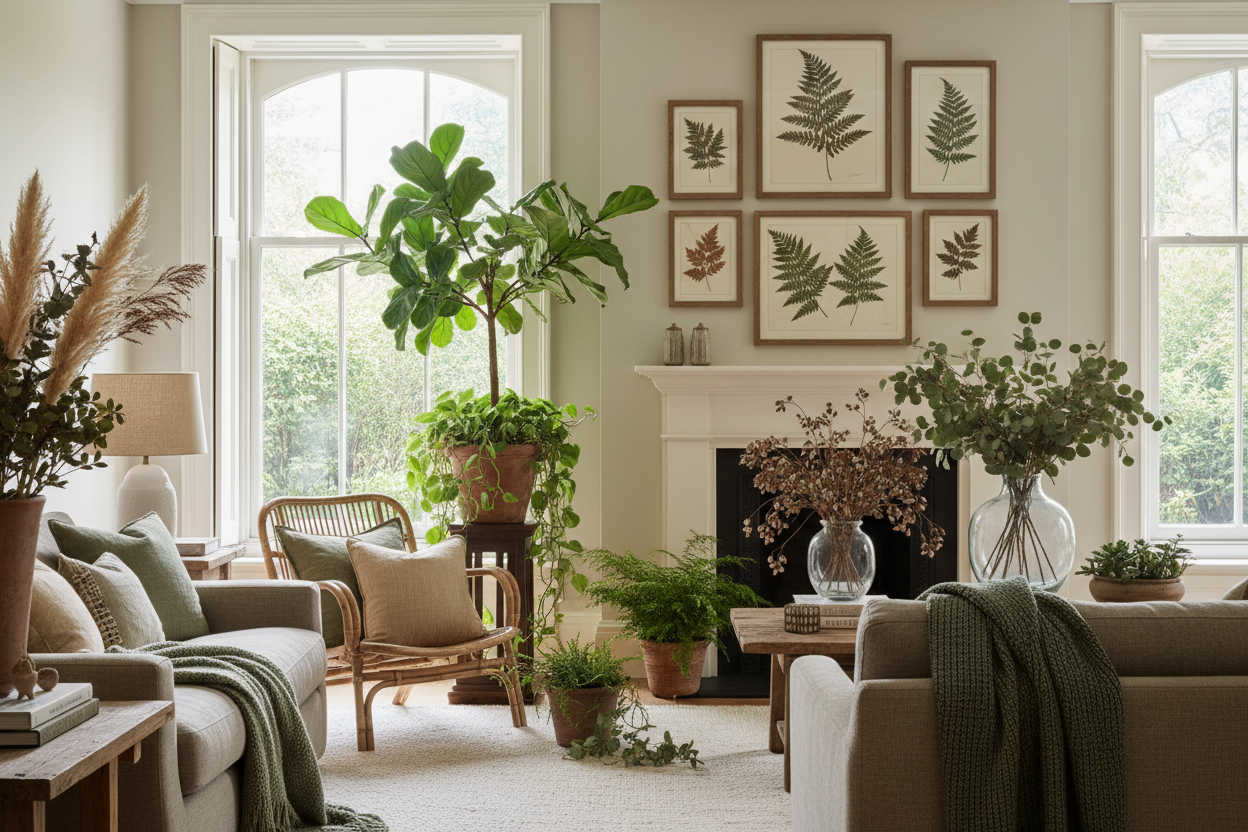 Natural & Botanical Home Decor UK – Green & Stylish Living
