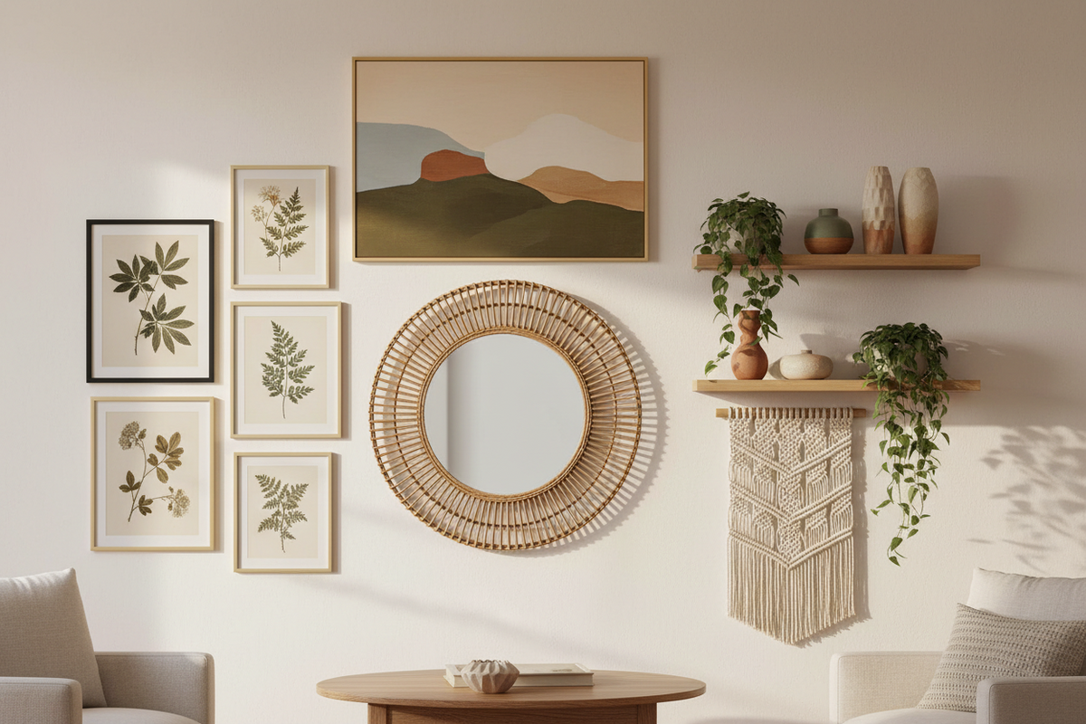 Unique Wall Decor Items to Transform Your Living Room