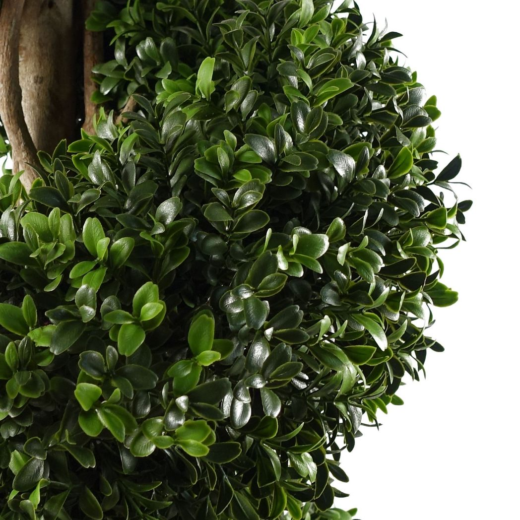 120cm Sprial Buxus Artificial Tree UV Resistant Outdoor Topiary Leaf