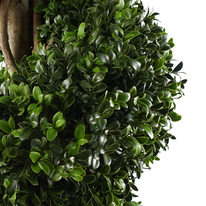 120cm Sprial Buxus Artificial Tree UV Resistant Outdoor Topiary Leaf