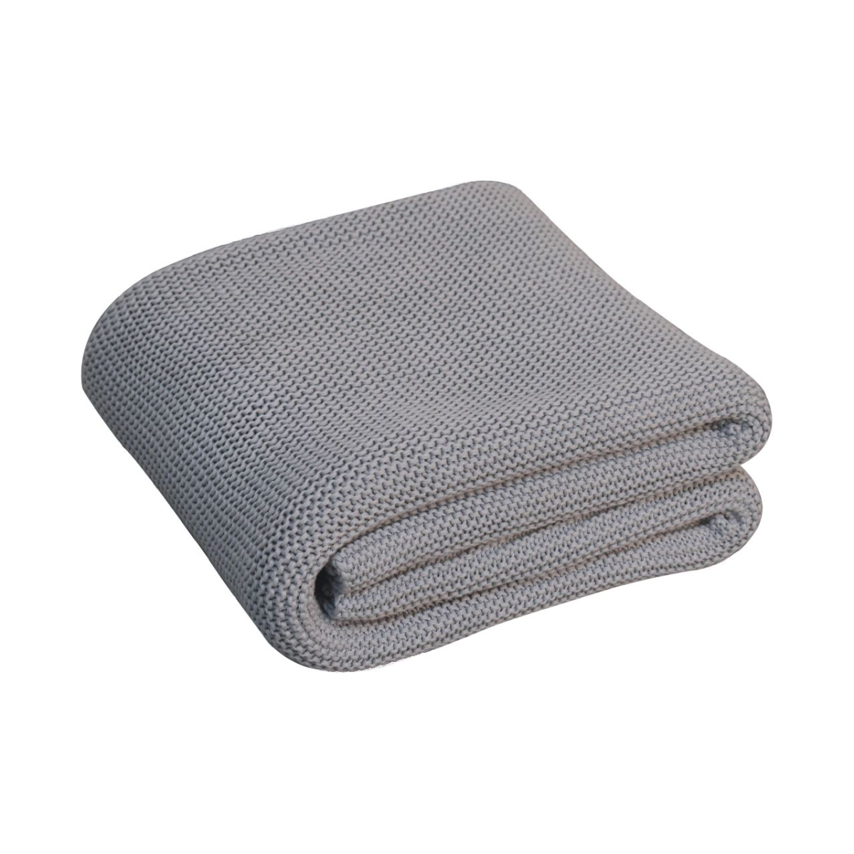 Artisan Furniture Double Grey Knitted Throw