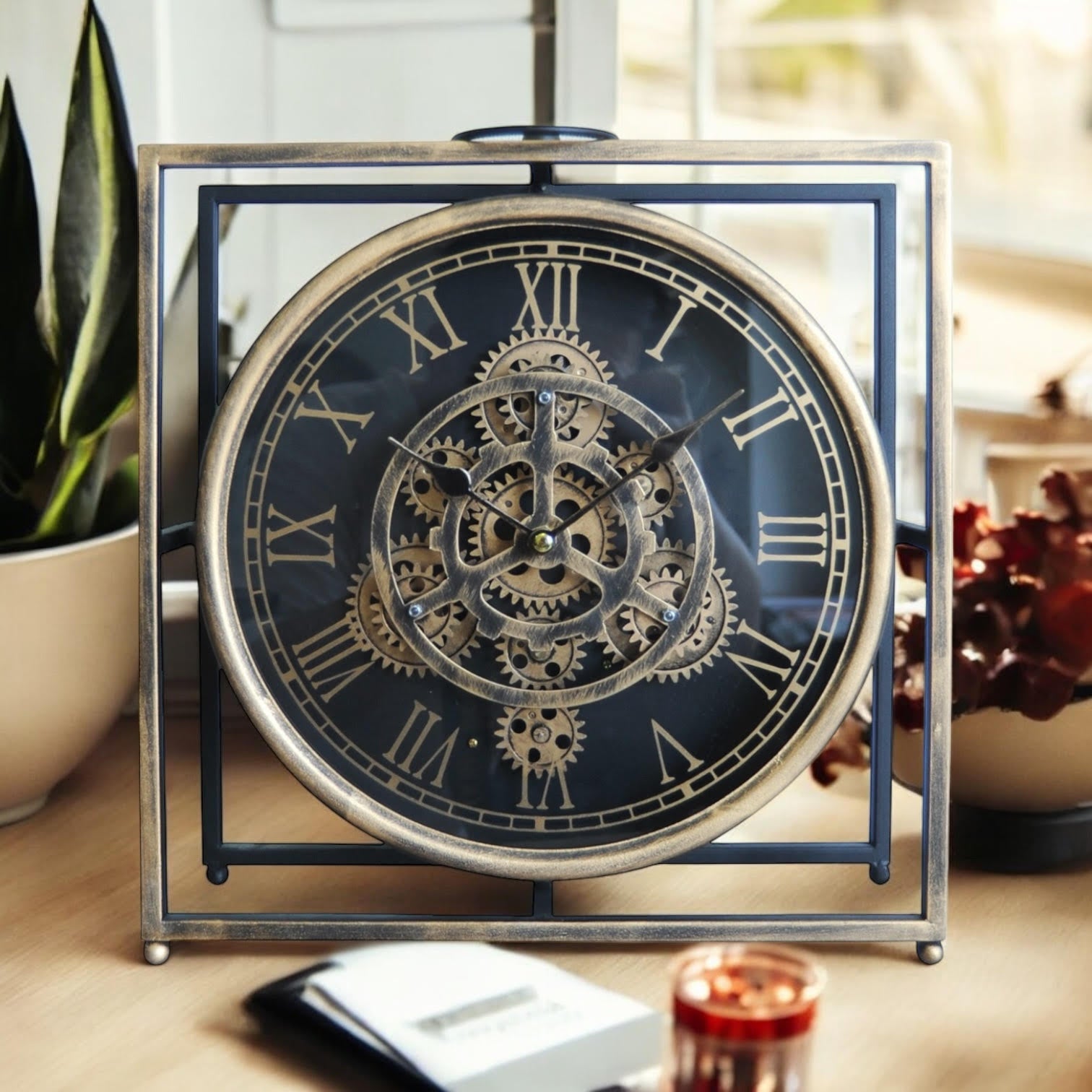 30CM MANTEL CLOCK - Requires AA battery