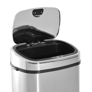 Sensor Bin 68 L Dustbin Stainless Steel Automatic Silver Dust-Silver HOMCOM