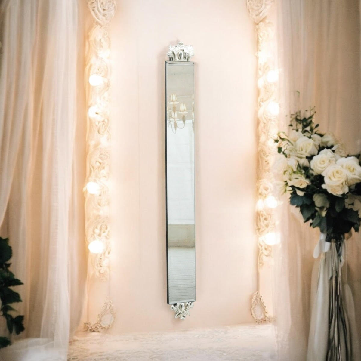 13 X 109CM SILVER  MIRROR