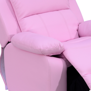HOMCOM Kids Recliner Armchair Game Chair Sofa Children Seat In PU Leather Unbranded