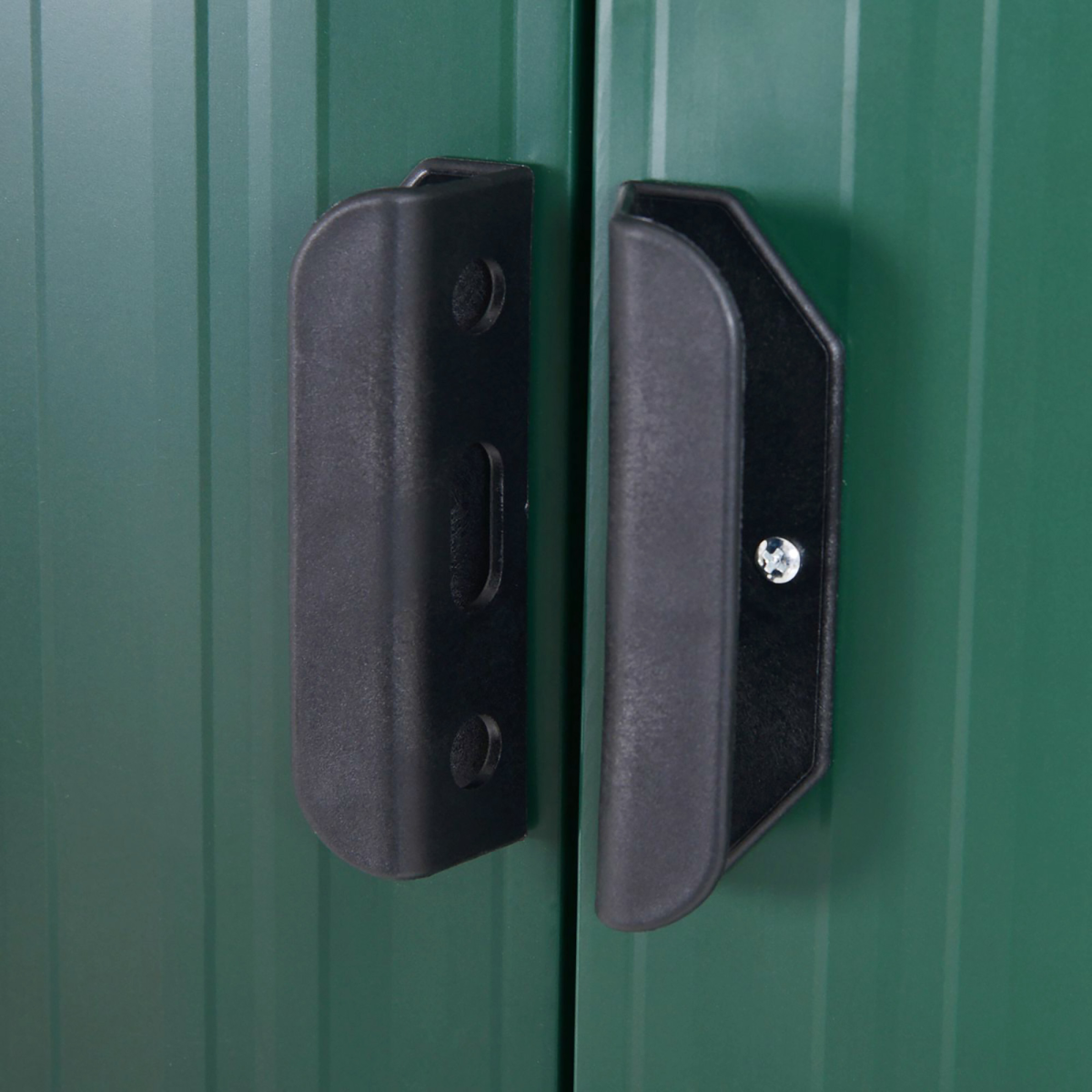 7 x 4ft Outdoor Garden Metal Storage Shed, Green Outsunny