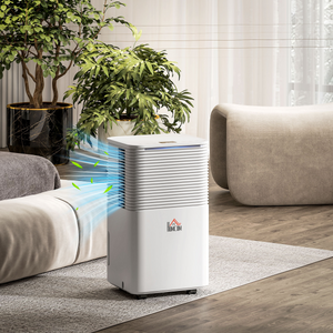 10L/Day 2000ML Portable Quiet Dehumidifier Home Laundry Room Electric Moisture HOMCOM