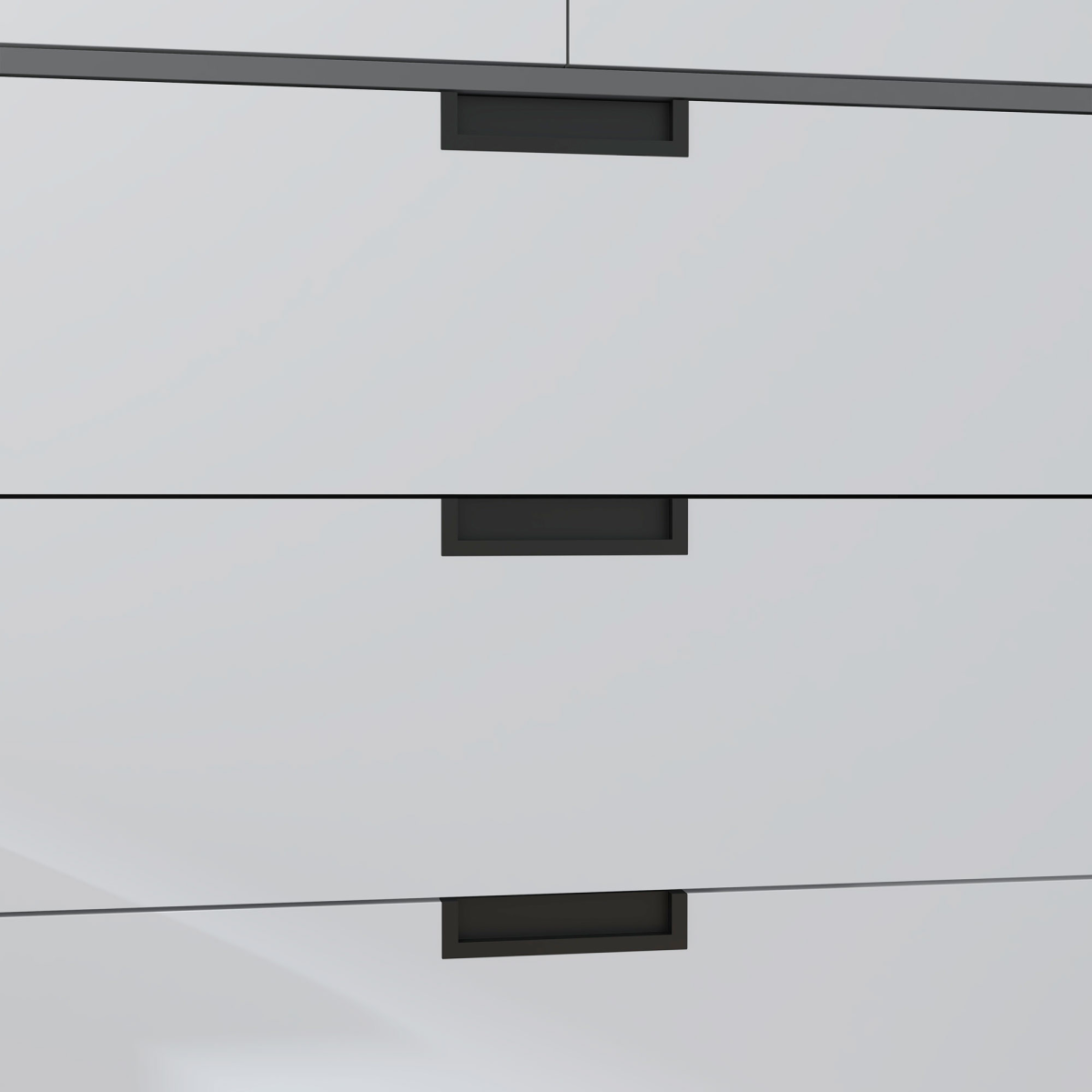 HOMCOM 2 Door Wardrobe Grey Wardrobe with 3 Drawer and Hanging Rod for Bedroom HOMCOM