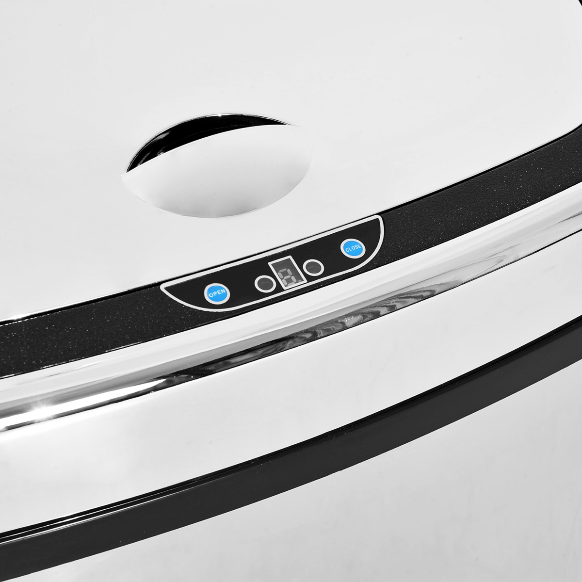 Sensor Bin 68 L Dustbin Stainless Steel Automatic Silver Dust-Silver HOMCOM