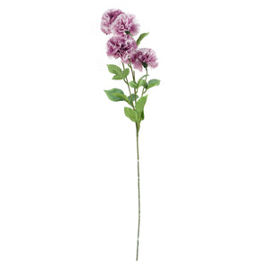 75cm Dahlia Artificial Flowers Tropical Blossom Bubble Vase Leaf