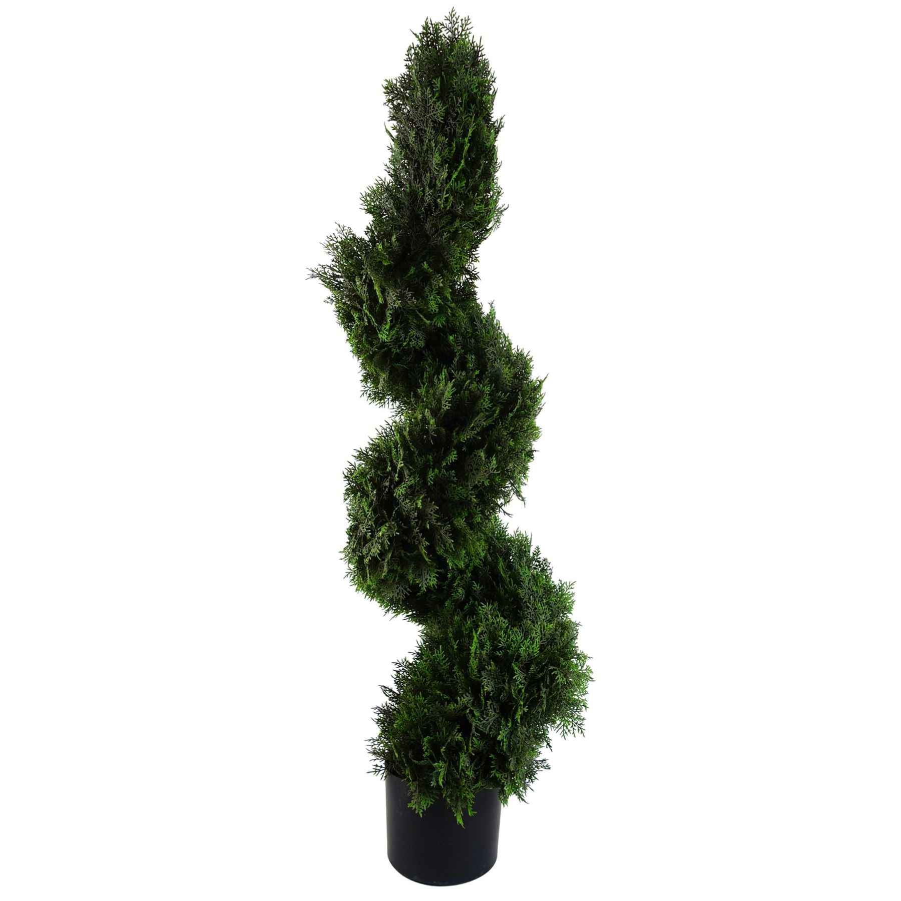 120cm Sprial Cedar Tree Artificial Topiary Leaf