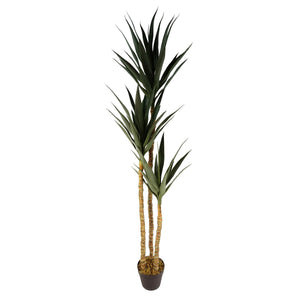 170cm Artificial XL Triple Yukka Tree Tropical Plant Leaf
