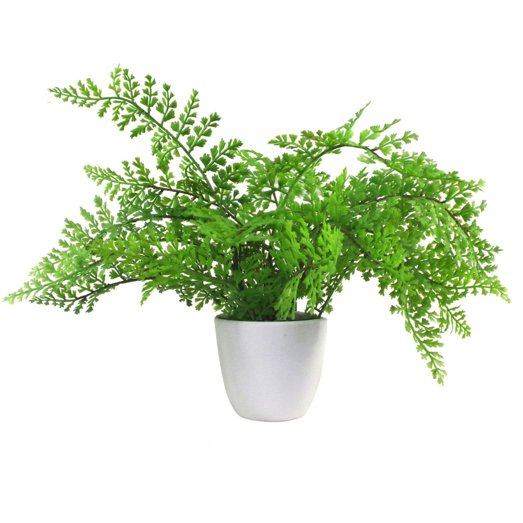 30cm Artificial Potted Royal Fern Leaf