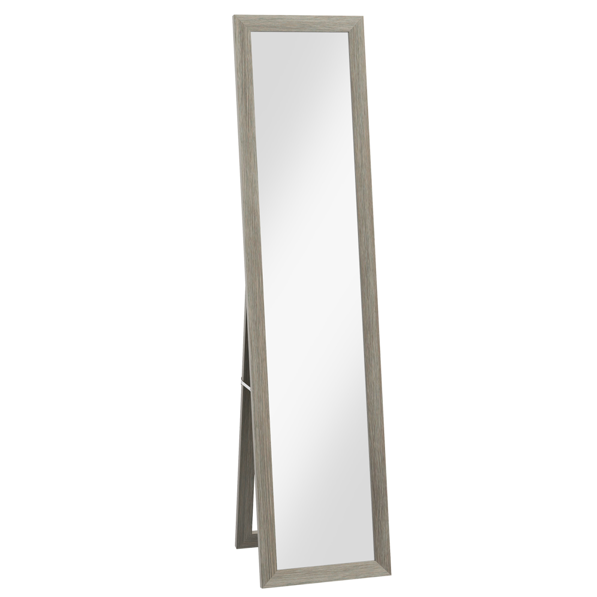 HOMCOM Full Length Mirror, Farmhouse Wall Mirror, Hanging & Freestanding HOMCOM