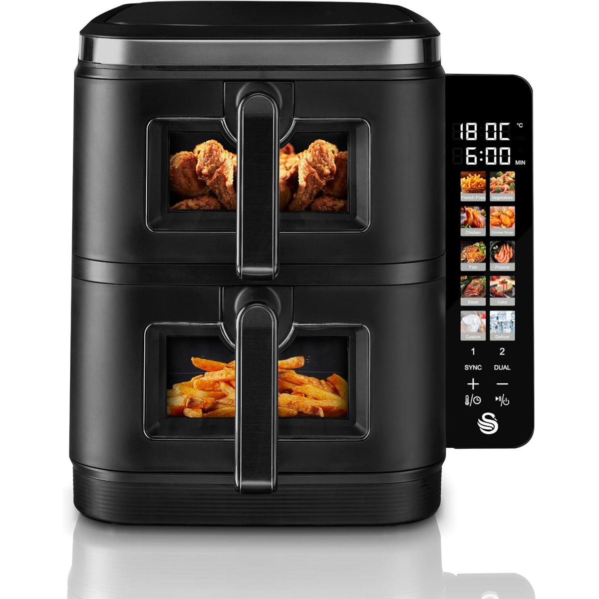 Swan 11L Duo Layer Air Fryer Swan