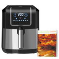 Air Fryer 1700W 6.5L with Digital Display Timer for Low Fat Cooking HOMCOM Unbranded