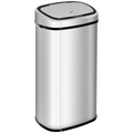 Sensor Bin 68 L Dustbin Stainless Steel Automatic Silver Dust-Silver HOMCOM