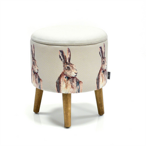 Meg Hawkins Storage Footstool - Hare Widdop