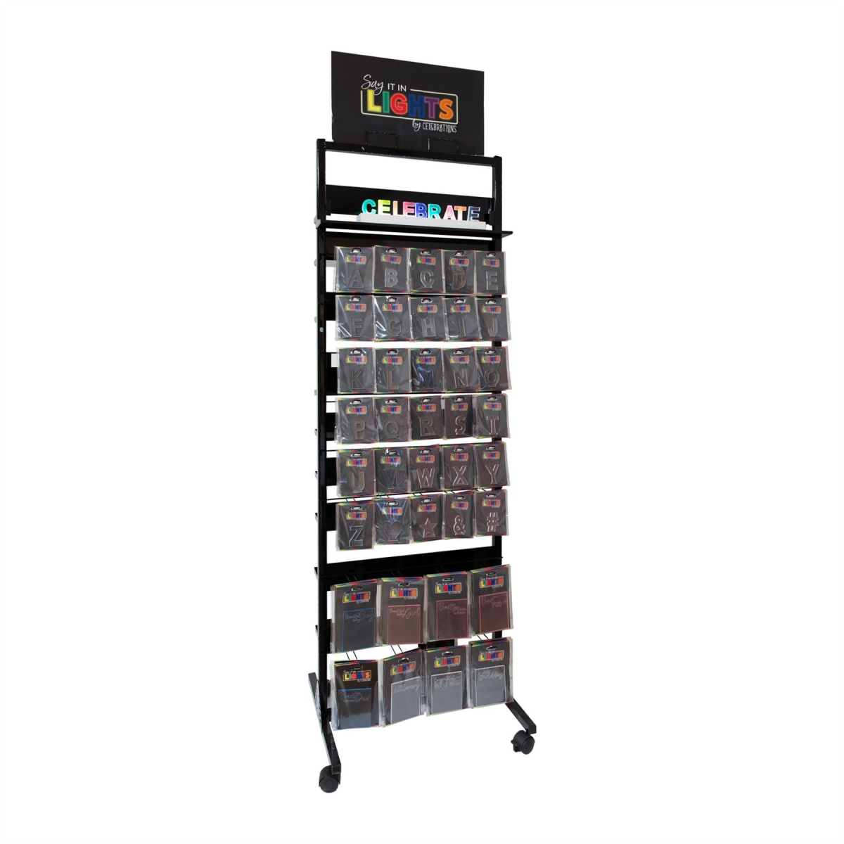 Say It In Lights Display Stand Widdop